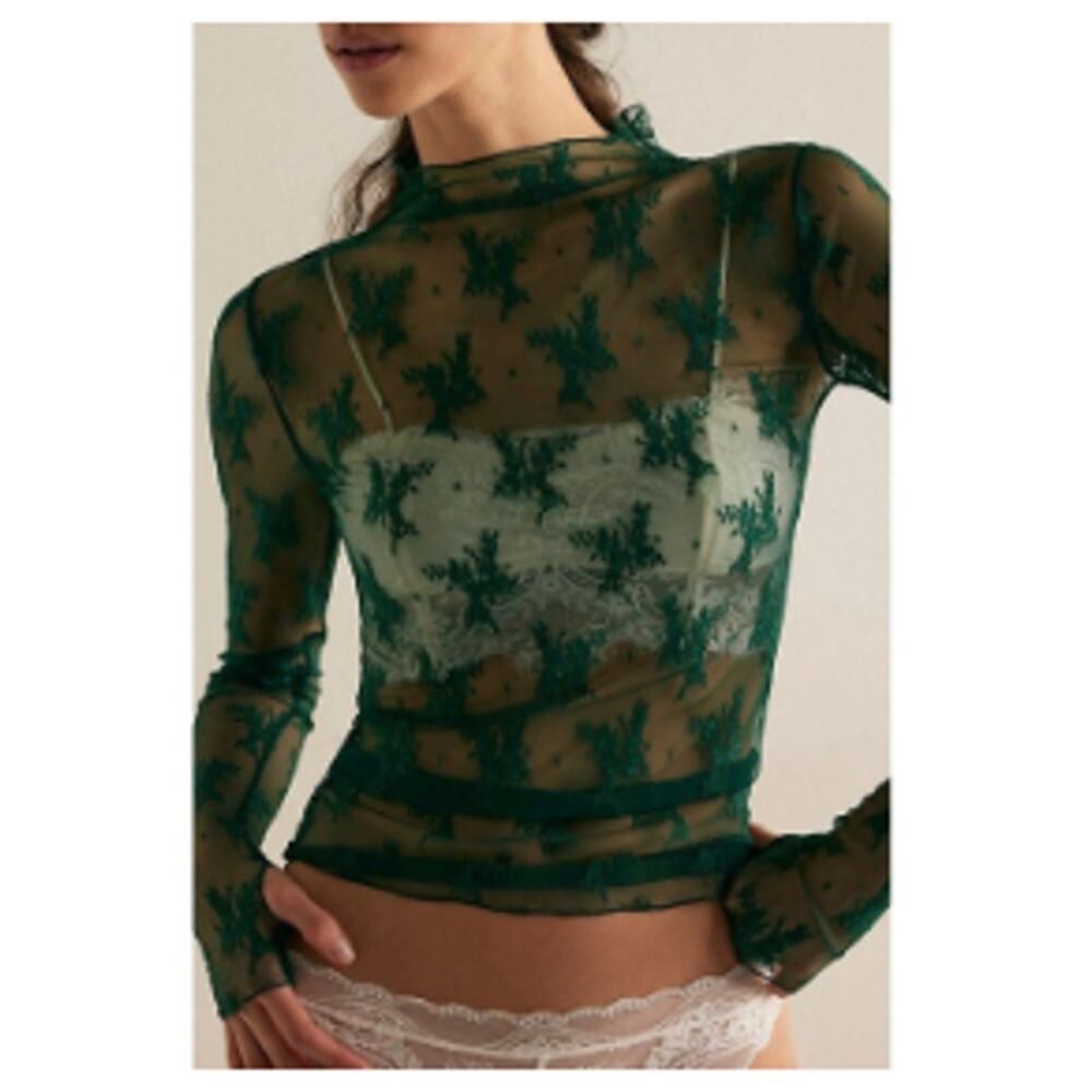 Intimately by Free People Lady Lux Layering Top | Size Small